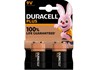Batterie "E-Block" 9 V (6LR61) Life Guaranteed (Duracell®) 2 Stück