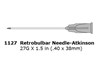 Retrobulbar® (nach Atkinson) Kanüle (27G x 38 mm) 0,40 x 38 mm 