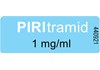Spritzenetiketten PIRItramid (1mg/ml) 1.000 Stück (auf Rolle)