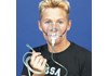 Sauerstoffmaske für Erwachsene (210 cm Schlauch) Gummibänder + Nasenbügel
