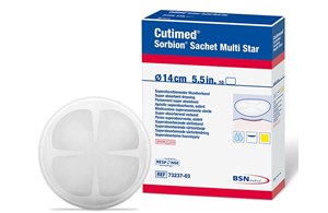 Cutimed® Sorbion® Sachet Multi Star (Superabsorbierende Wundauflagen)